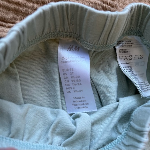 H&M organic cotton baby toddler girl 2T 24M lot bundle sets outfits - Picture 4 of 8